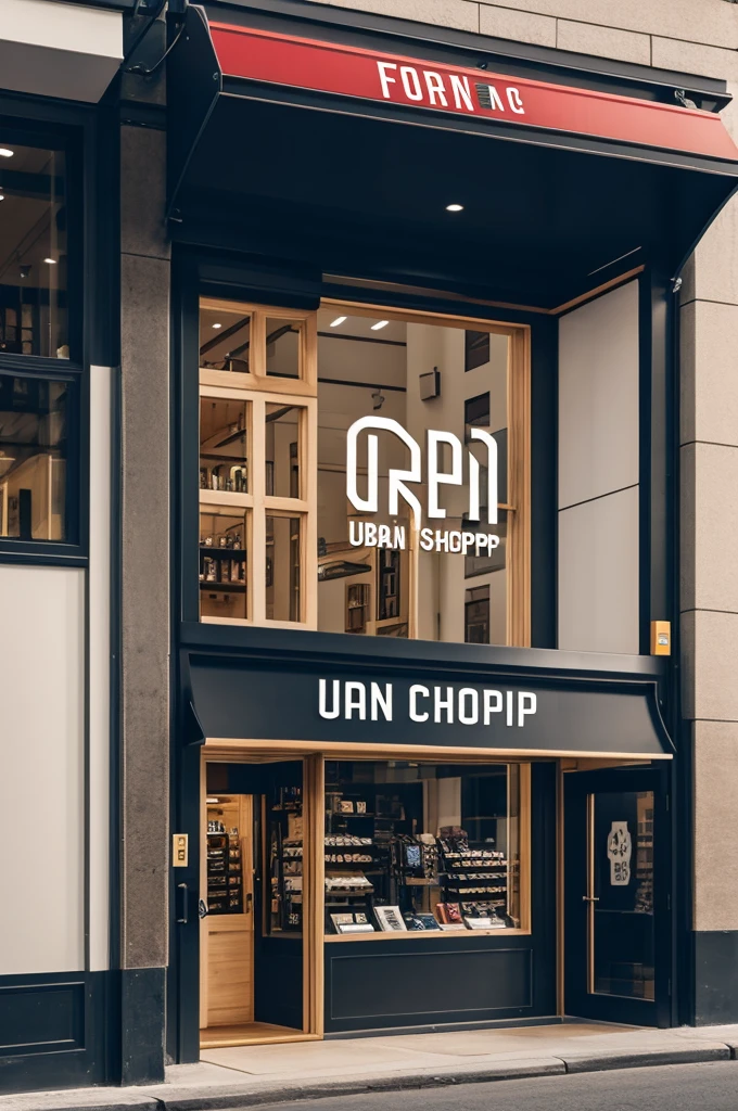 Logo for urban shop