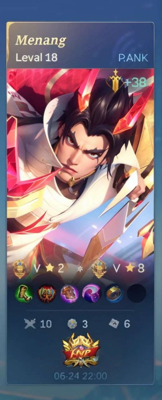 Fortnite Male 18 years old Hair parted in the center Blue and black Surprised expression on face