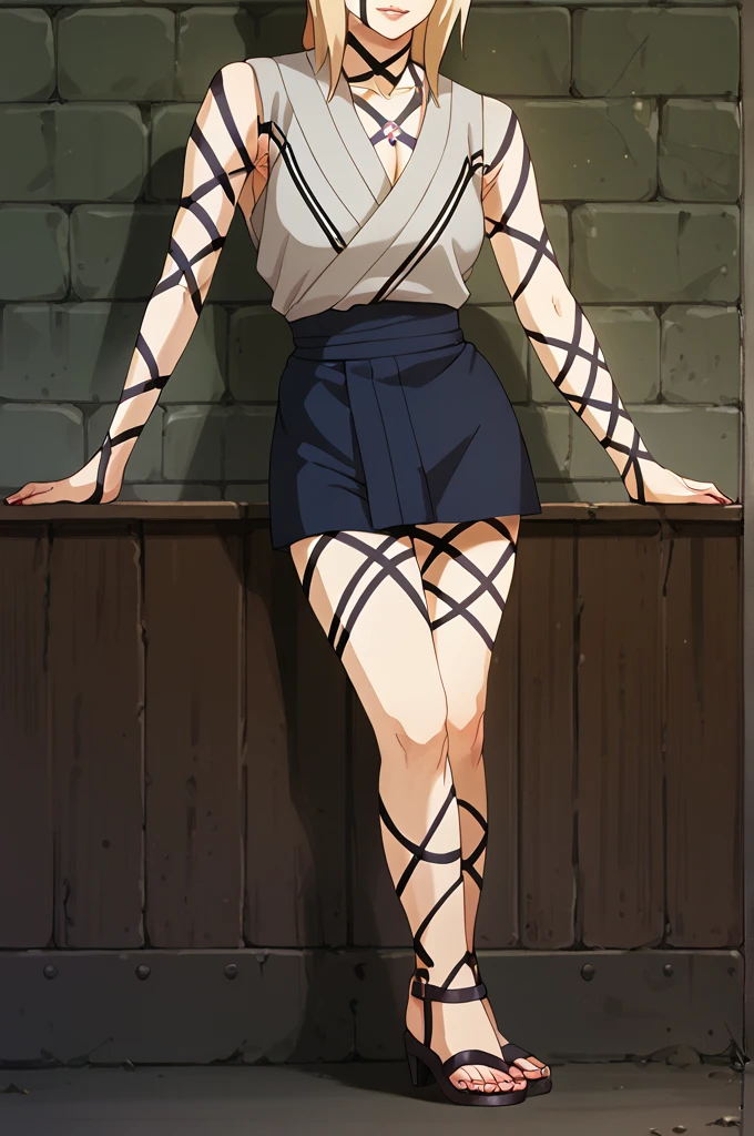 score_9, score_8_up, score_7_up, score_6_up, score_5_up, score_4_up, 
Byakugou no Jutsu \(tattoos\),
tsunade's sandals \(sandals\), 