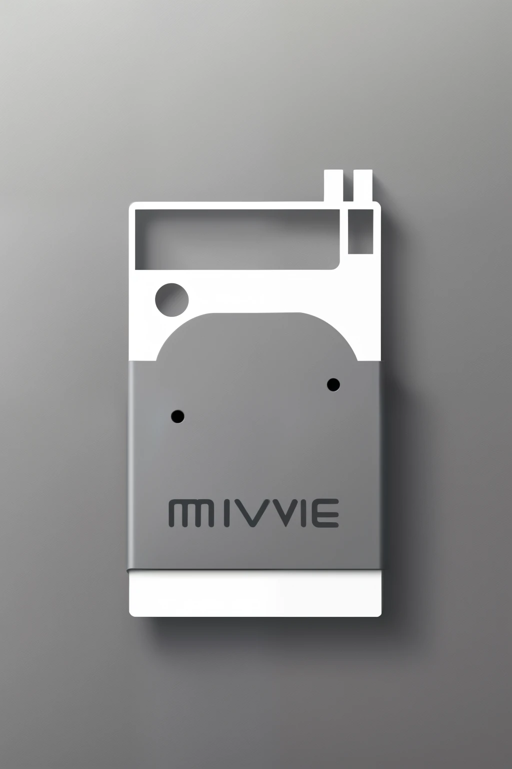 "Minimalist Logo for 'Movinote': A technology solutions and equipment provider for events.

Icon: Two interconnected USB cables, symbolizing seamless connectivity and integration.

Color Palette: Shades of grey and silver, reflecting technology and modernity.

Typography: Sans-serif, clean and modern font style, such as Avenir, Helvetica, or robot.

Composition: The USB icon and the company name 'Movinote' are aligned vertical, with the icon slightly larger and positioned above the text. The whole design is minimalist yet strong, conveying a sense of reliability and professionalism.

File Format: