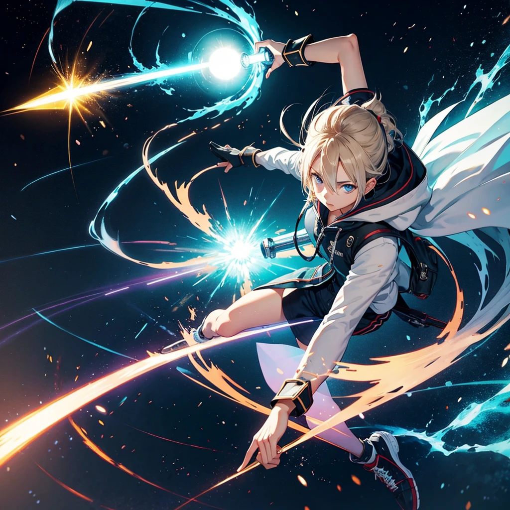 Makes a character with light power dodge an attack