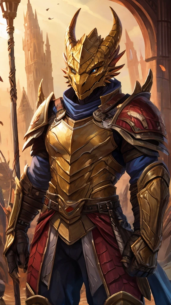 golden dragonborn,armor