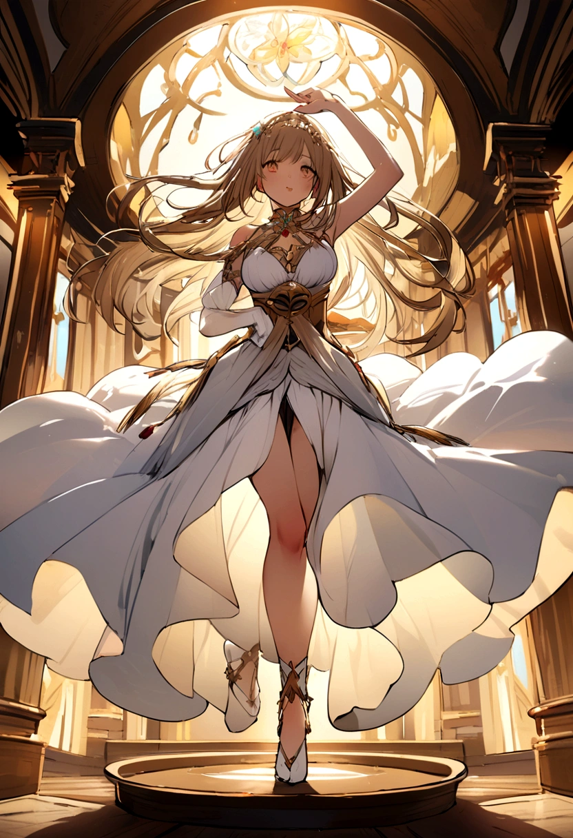 ２Standing on one foot