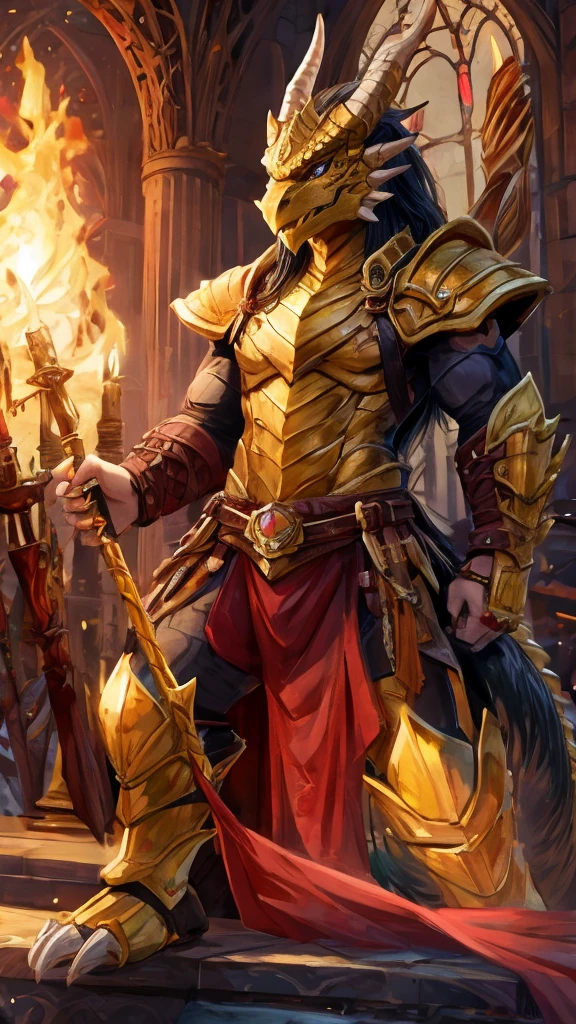 golden dragonborn