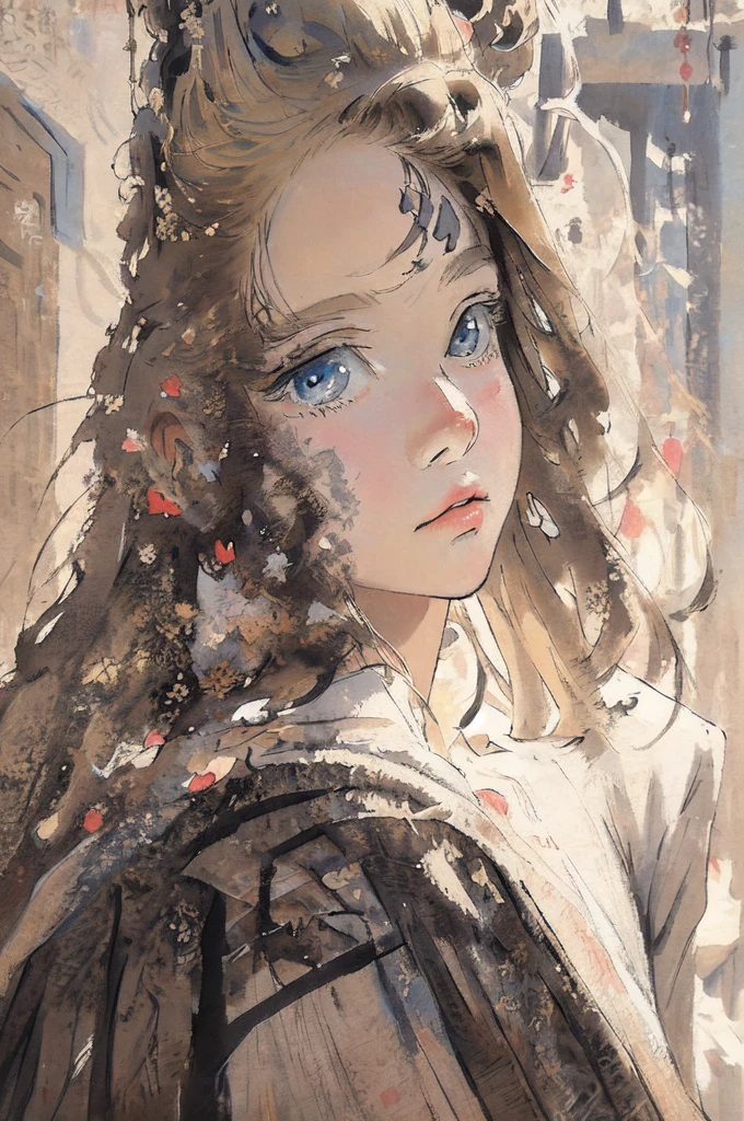 masterpiece, best quality, an extremely delicate and beautiful girl,an extremely delicate and beautiful, world masterpiece theater, ultra-detailed, highly detailed, best quality, blonde hair, highres, extremely detailed,1girl, best quality, illustration, looking at viewer, impasto, canvas, oil painting, realistic, realist ,real,