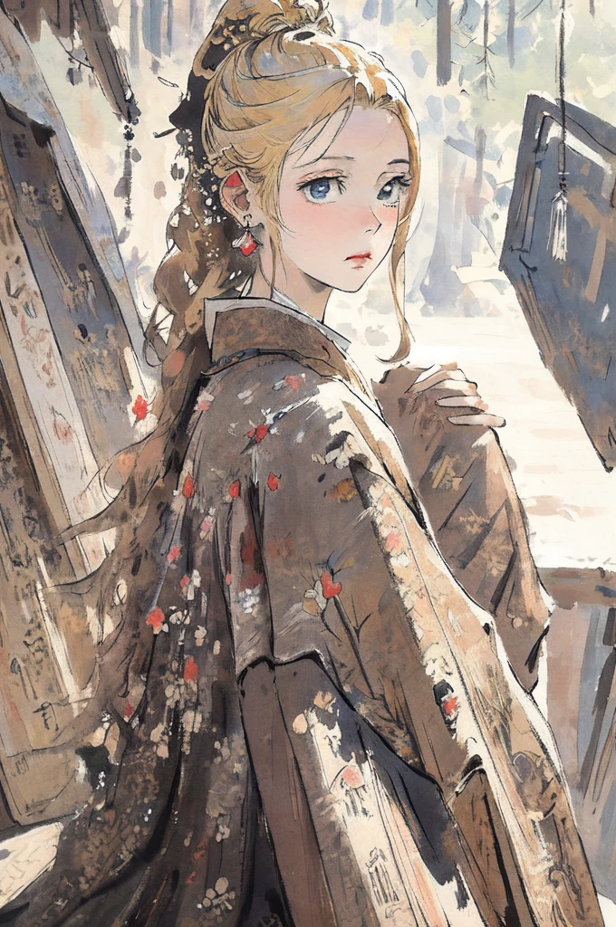 masterpiece, best quality, an extremely delicate and beautiful girl,an extremely delicate and beautiful, world masterpiece theater, ultra-detailed, highly detailed, best quality, blonde hair, highres, extremely detailed,1girl, best quality, illustration, looking at viewer, impasto, canvas, oil painting, realistic, realist ,real,