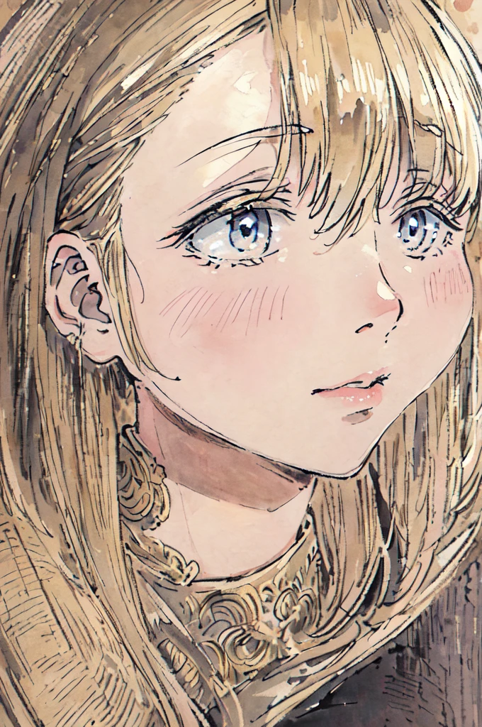masterpiece, best quality, an extremely delicate and beautiful girl,an extremely delicate and beautiful, world masterpiece theater, ultra-detailed, highly detailed, best quality, blonde hair, highres, extremely detailed,1girl, best quality, illustration, looking at viewer, impasto, canvas, oil painting, realistic, realist ,real,