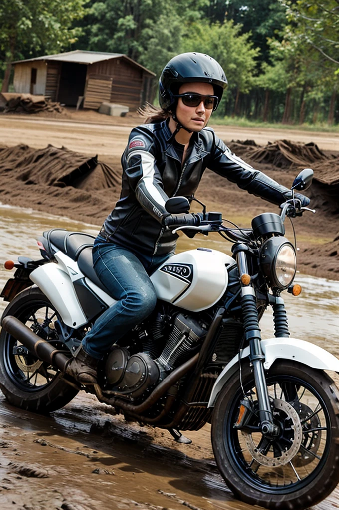 motorcycle mud