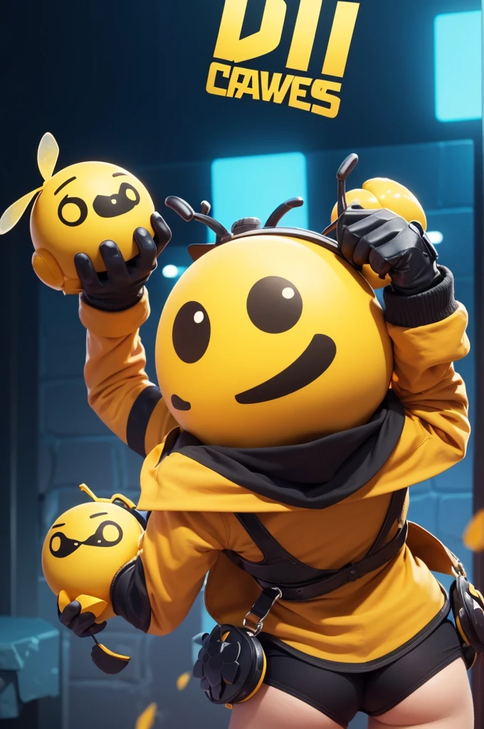 A profile picture from a bee-themed Brawlstars channel