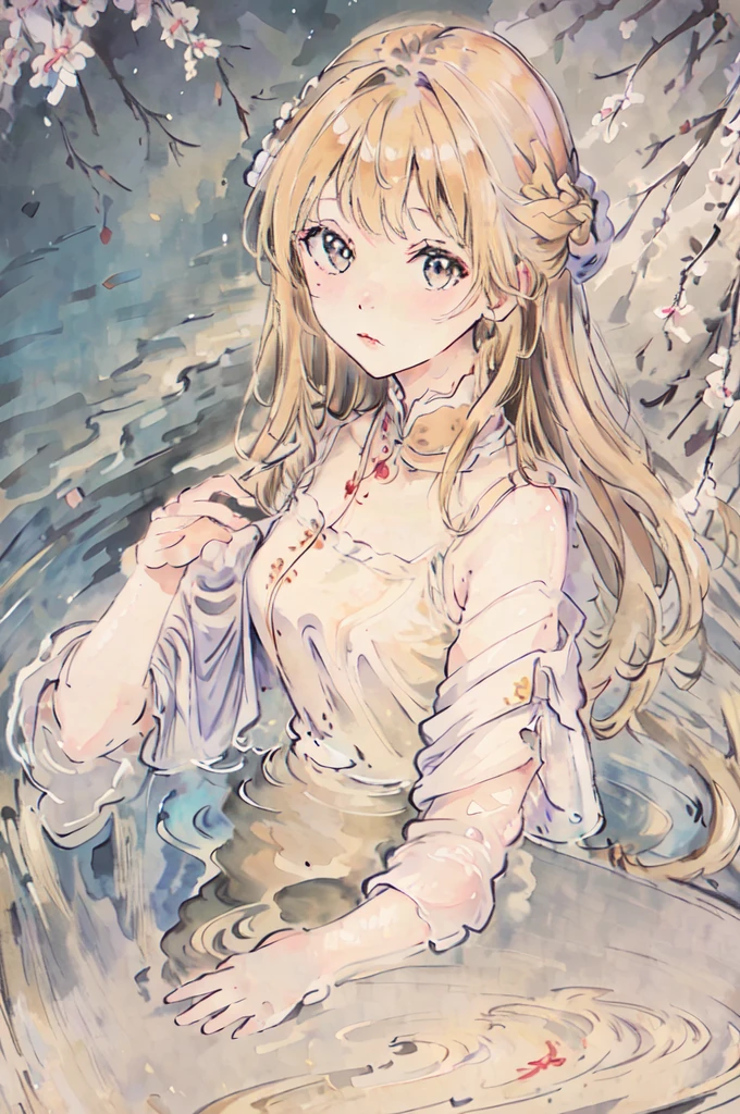 masterpiece, best quality, an extremely delicate and beautiful girl,an extremely delicate and beautiful, world masterpiece theater, ultra-detailed, highly detailed, best quality, blonde hair, highres, extremely detailed,1girl, best quality, illustration, looking at viewer, impasto, canvas, oil painting, realistic, realist ,real,