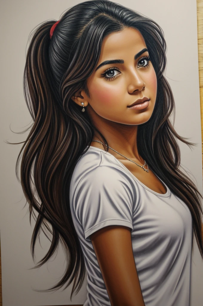 Venezuela girl drawing