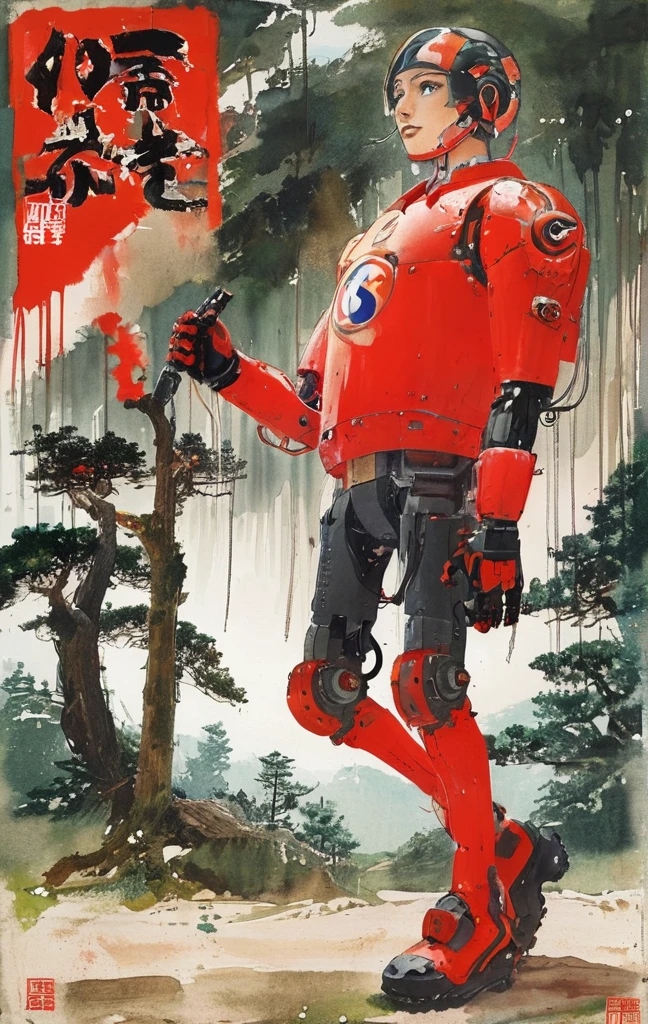 On a bright red campus"YES"Character