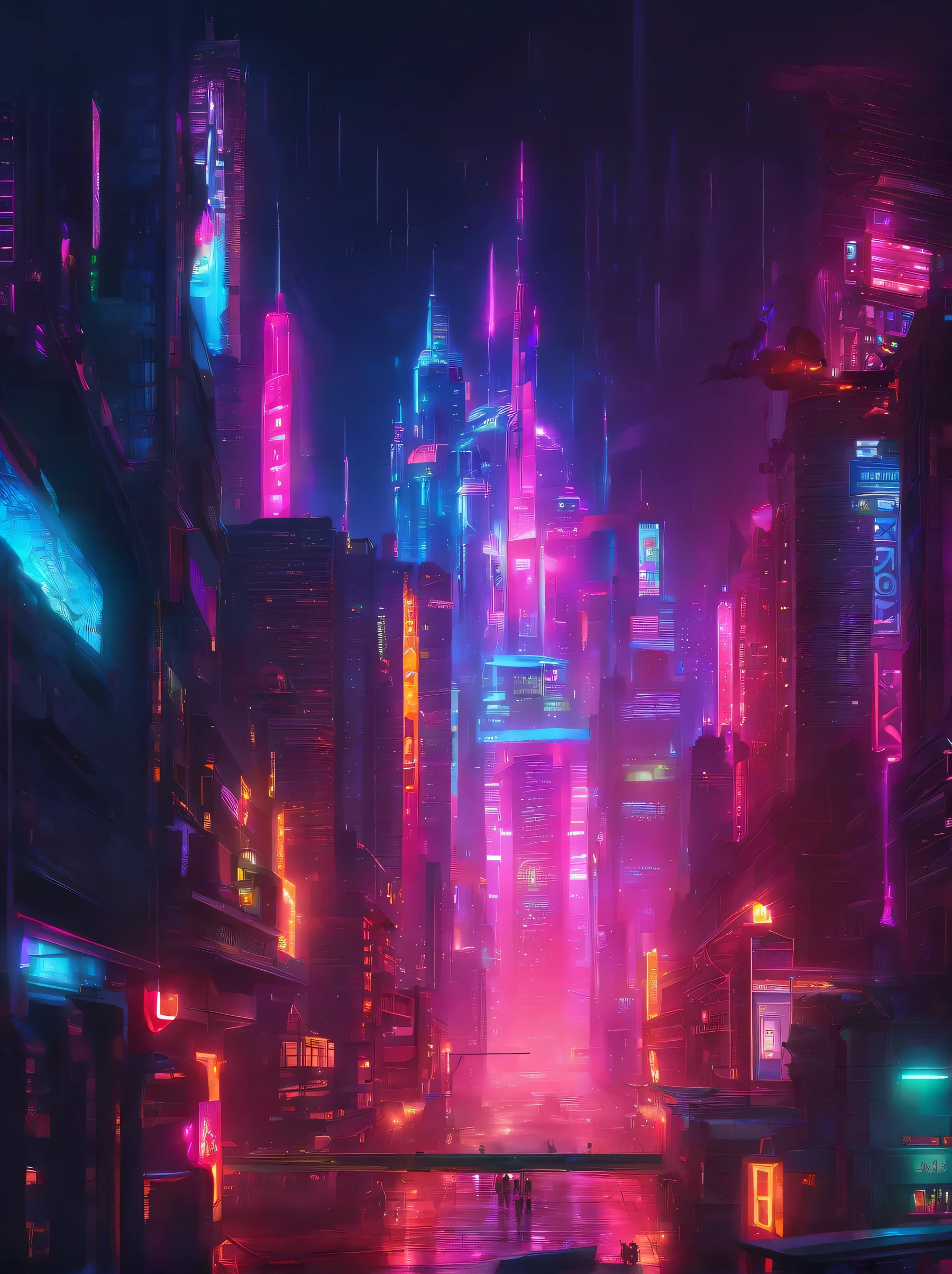 Night view　City