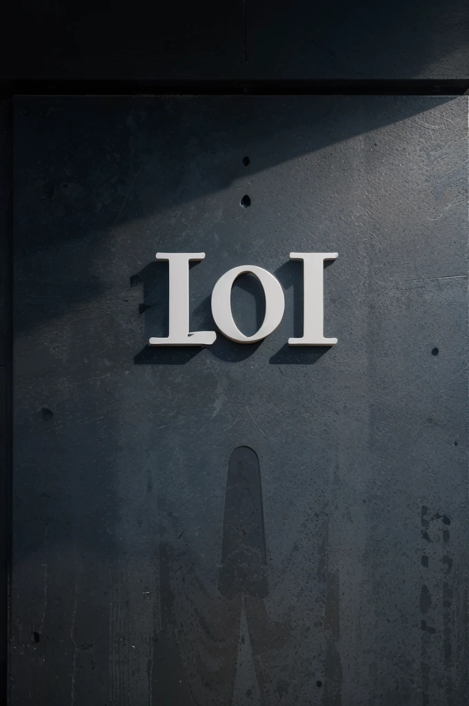 A logo design that uses a minimalist monogram approach for letters "MJO". The letters are designed with thin, clean lines, connected to each other to create a cohesive impression. The main color used is dark blue with gray and black accents. A small oil drop is placed on one of the letters to indicate that this is the logo for an oil shop.