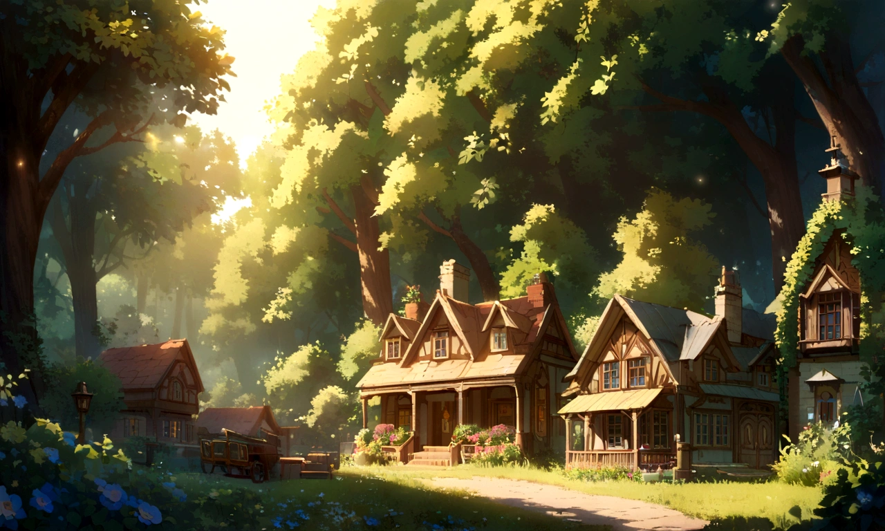 In the quiet town of Everwood, nestled amid a dense forest