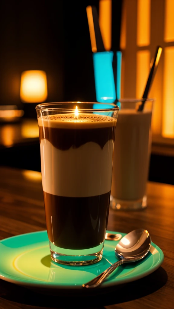 Cofee cup n Cegreat image in glowing colour