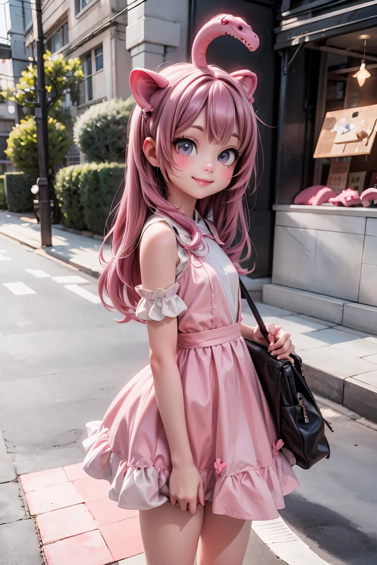 pink dinosaur girl costume