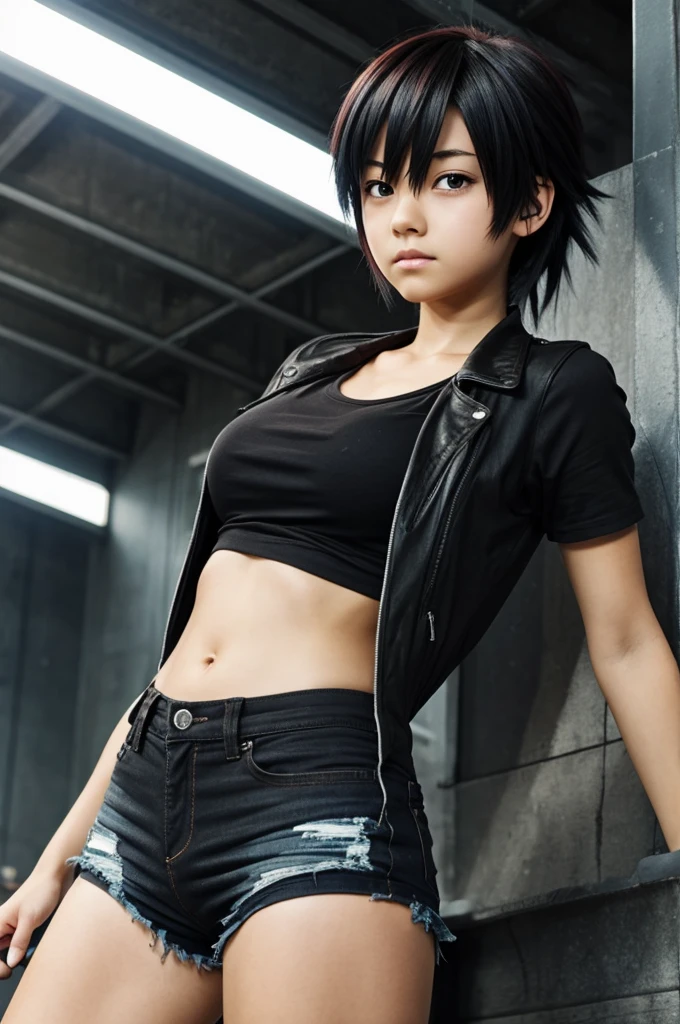 badass tomboy anime girl