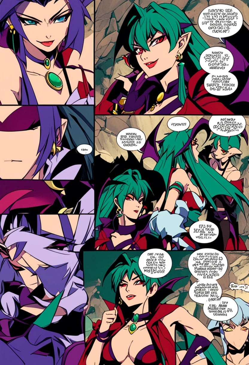 comics_darkstalkers_morrigan_aensland, (anime)