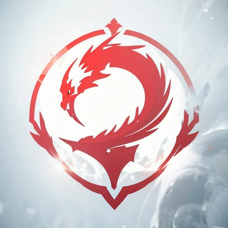 a logo using a drop, too simple for a blood faction in an RPG world, blood emblem, only red color, mighty, unshakable, lusty, chic, posh, high qualiy, rounded, com fundo branco