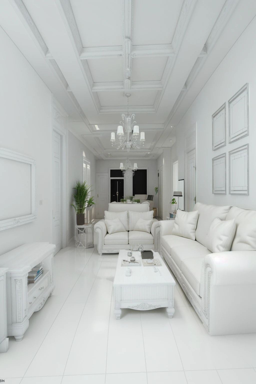 a colorful living room with couches and a coffee table, highly detailed interior, in style of 3d render, high quality 3d render, high quality 3 d render, highly detailed 3d render, highly detailed 3 d render, detailed intricate render, monochrome 3 d model, highly detailed perfect render, ambient occlusion render