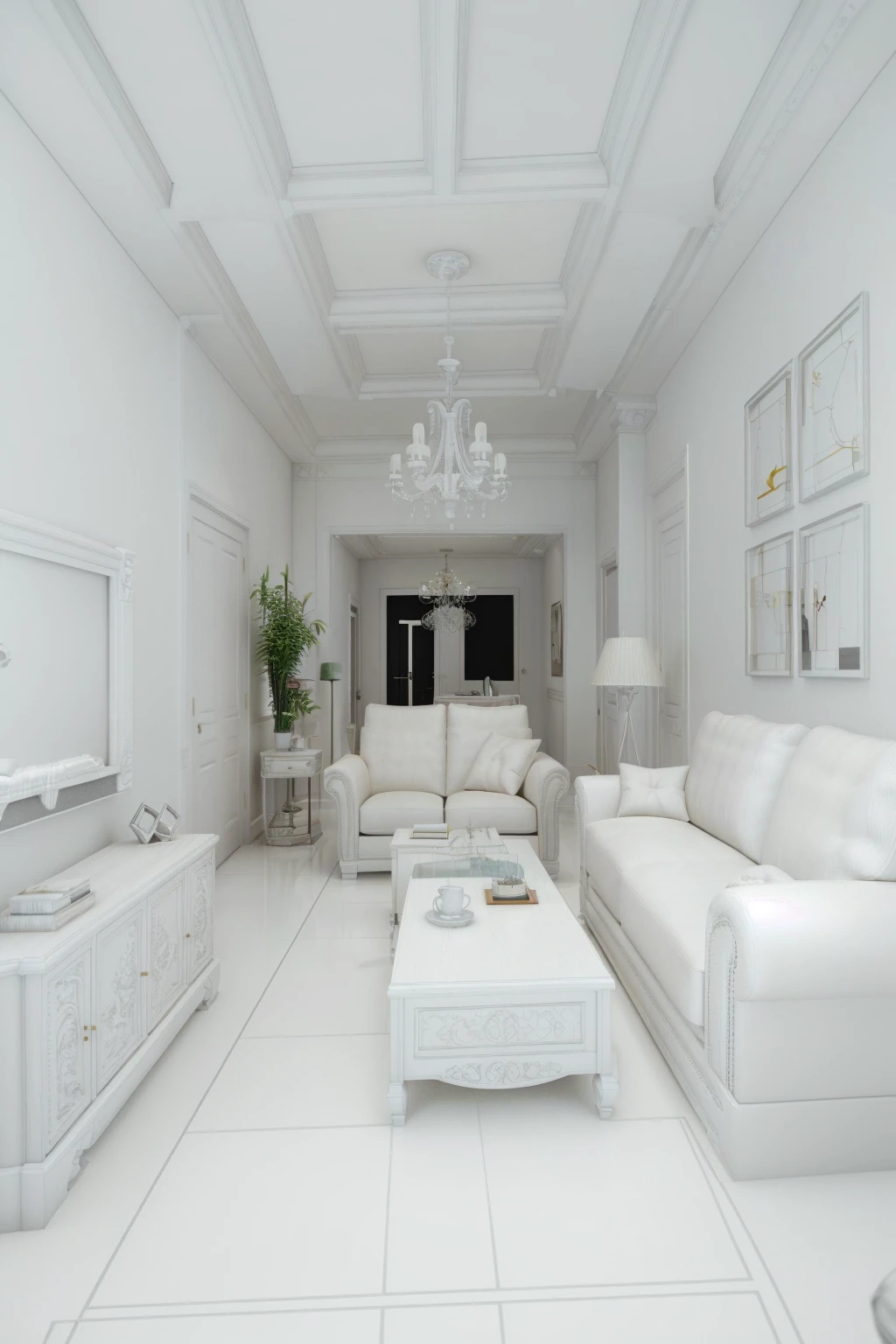 a colorful living room with couches and a coffee table, highly detailed interior, in style of 3d render, high quality 3d render, high quality 3 d render, highly detailed 3d render, highly detailed 3 d render, detailed intricate render, monochrome 3 d model, highly detailed perfect render, ambient occlusion render