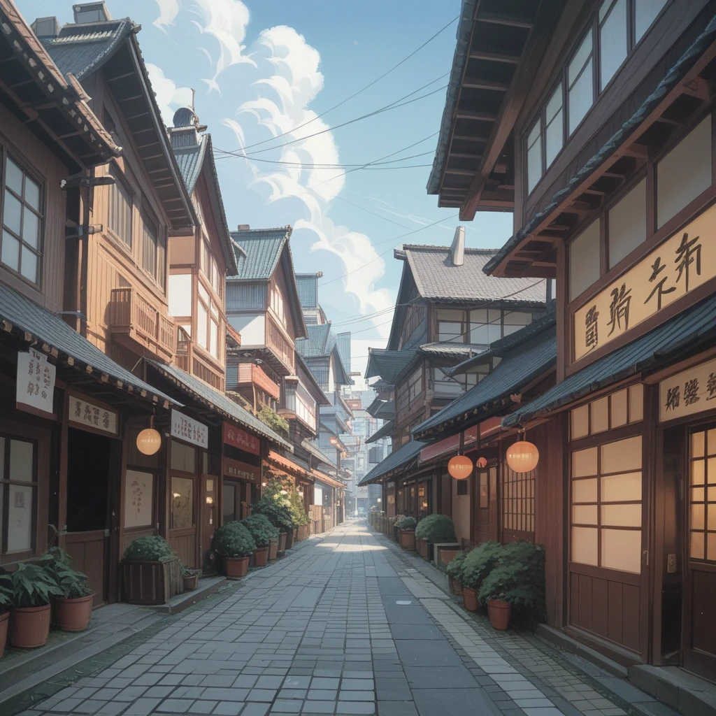 score_4_up, score_5_up, score_6_up, score_7_up, score_8_up, score_9,Realistic city background、Japanese Town、Rows of luxury buildings