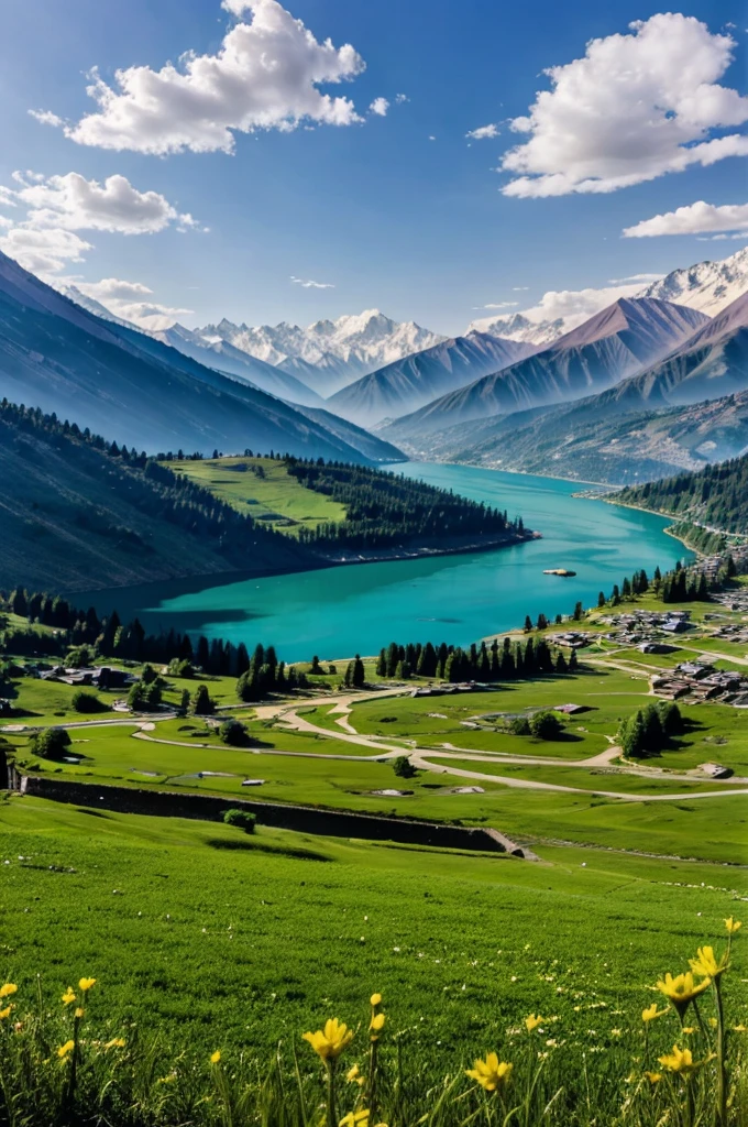 Kashmir is looking a paradise 