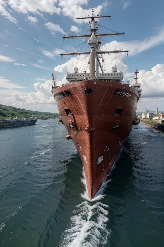 a big ship named (Albertnail Octavianus Pardomuan Harianja)
