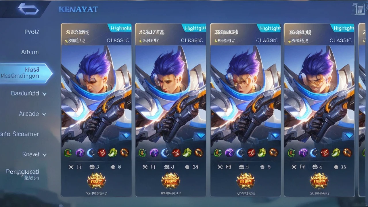 (absurdres, highres, ultra detailed, HDR), masterpiece, best quality, Android Game Character , short hair, handsome boy, anime eyes, Mobile Legends Hero, detailed scebe, detailed character