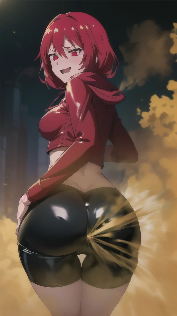 ((velocity)),Attacked by farts, (Mommy Hot Red Hood from GODDESS OF VICTORY: NIKKE),(((Women farting))),(girl farting),velocity,)(a female),(red hair),(red eyes),(her butt facing screen and bending over)),(wearing latex shorts),(anime girl),(Casino),(orgasm, Ahegao, crossed eyes, she is happy and horny),(masterpiece:1.2、top-quality, best-quality)、(the Extremely Detailed CG Unity 8K Wallpapers、ultra-detailed、Best Shadows)、(Detailed background)、(The best lighting、extremely delicate and beautiful)、depth of fields、1girl in、solo、upward looking gaze、