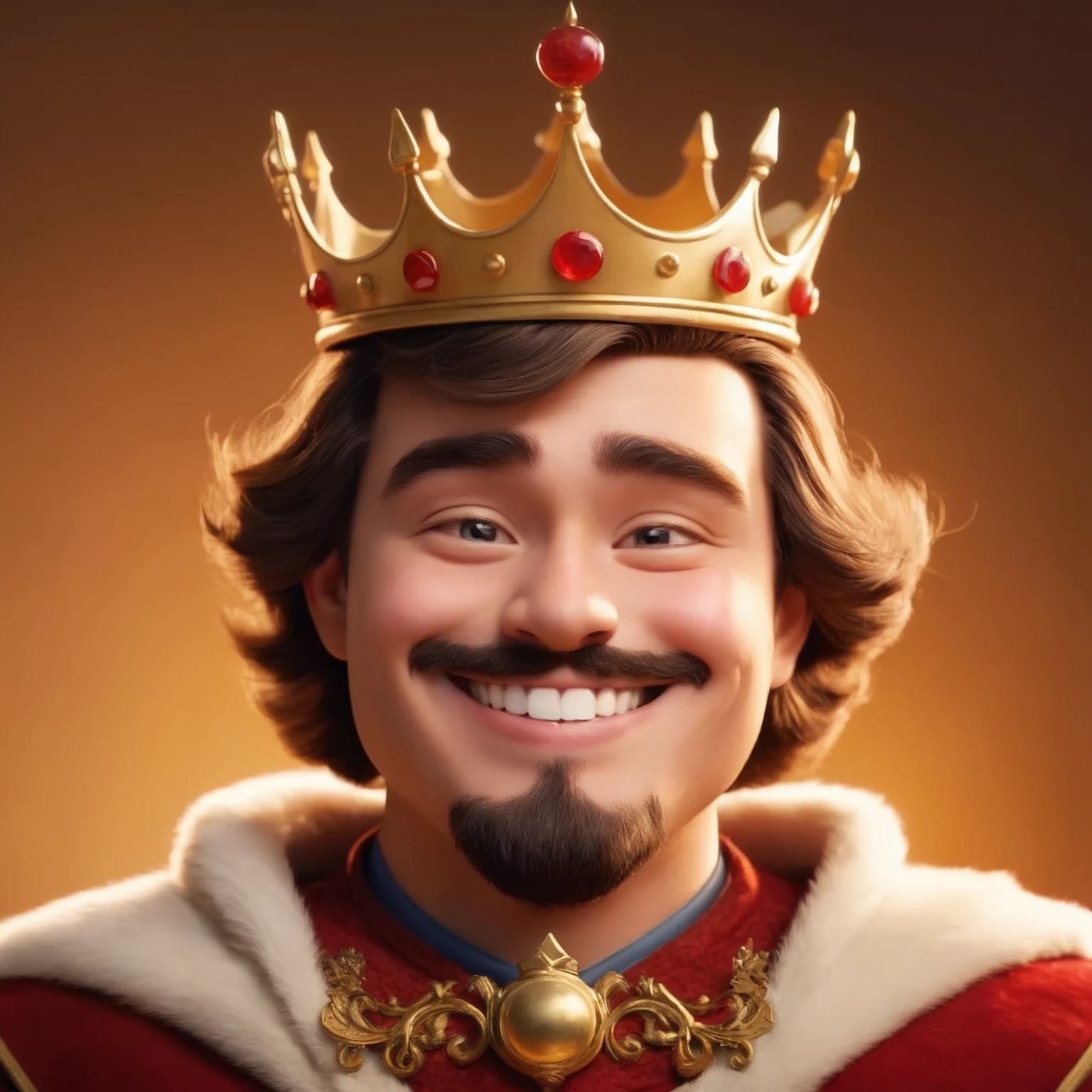 cinematic photo analog style portrait of an very detailed portrait of (((oh man))) like an elegant king, Ornate Crown, beautiful symmetrical face, ArtStation, Clear Focus, beautiful lighting, detailed and fantasy . movie Уэса Андерсона, кадр из movieа Стэнли Кубрика, 35mm photography, movie, hips, professional, 4K, very detailed, next to it is a coin with the image of the king’s profile, image of the king on a coin in profile
