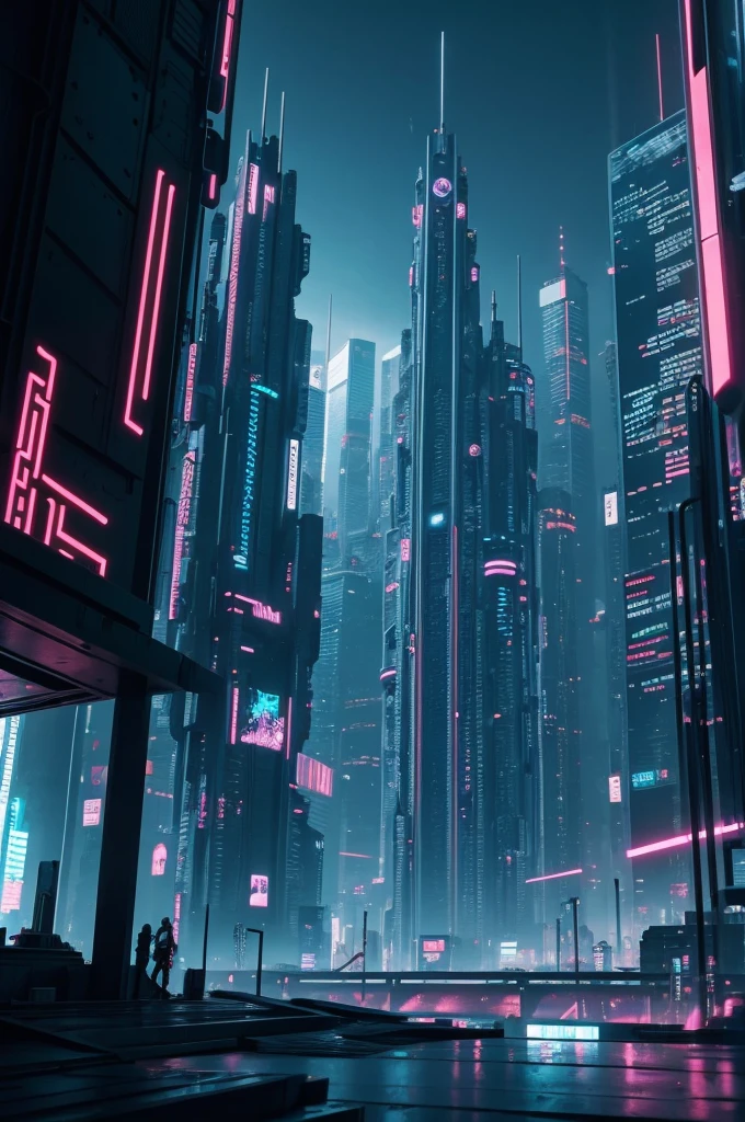 Cyberpunk Futuristic City