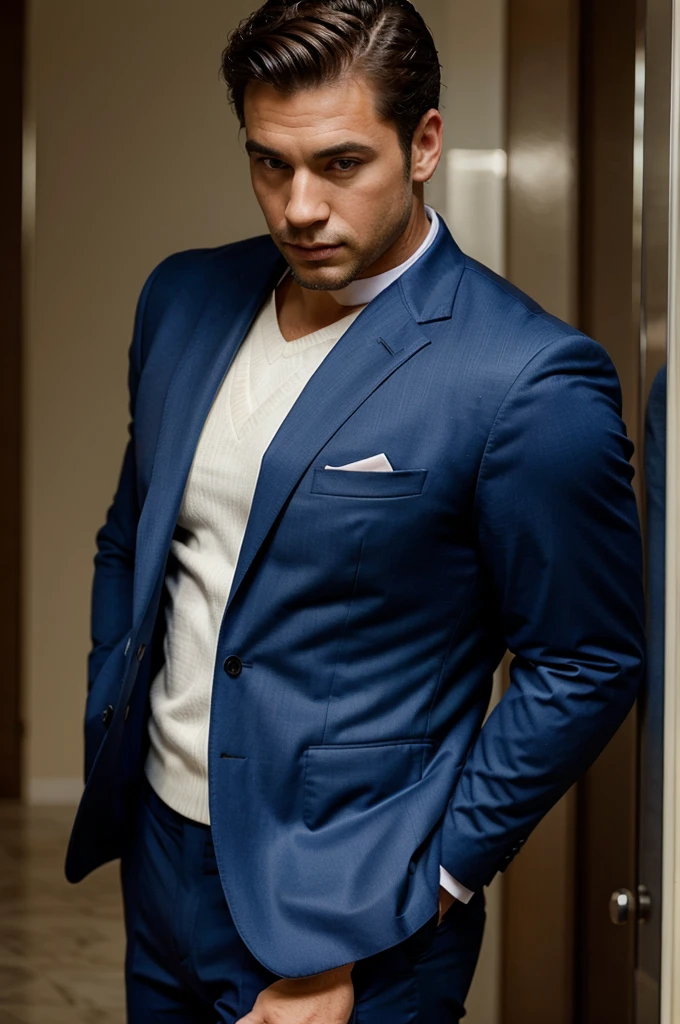 Handsome Man With Cool Suit