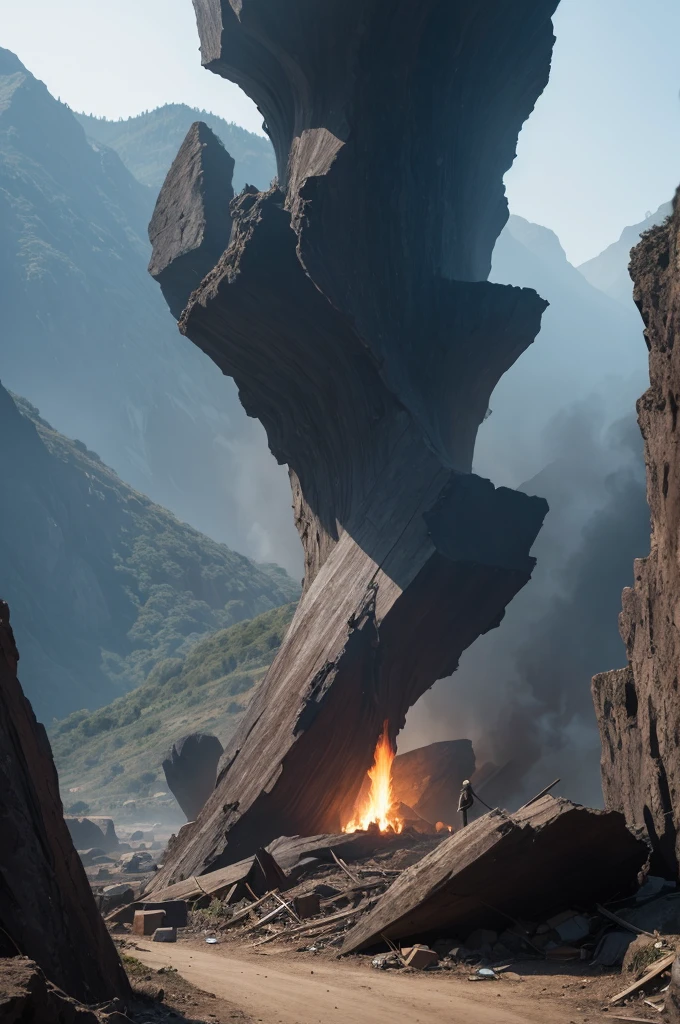 An image that represents calamity