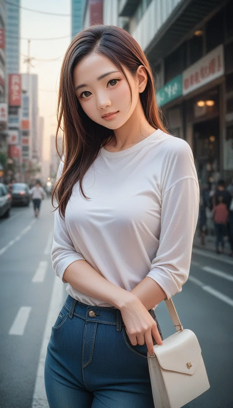 score_4_up, score_5_up, score_6_up, score_7_up, score_8_up, score_9,Realistic Japanese city background、City、Photos that look like they were taken with a high-performance camera、16K、