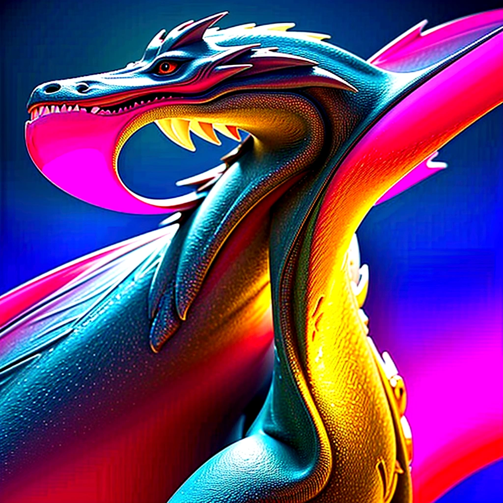 Design a dragon-style logo
