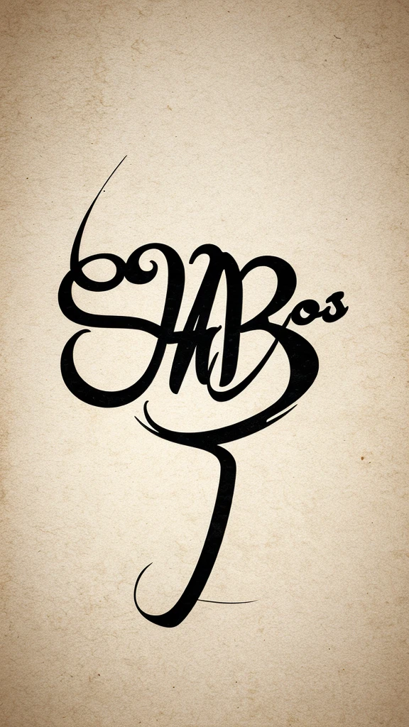 Create a logo word "MD", background look like sketch art 