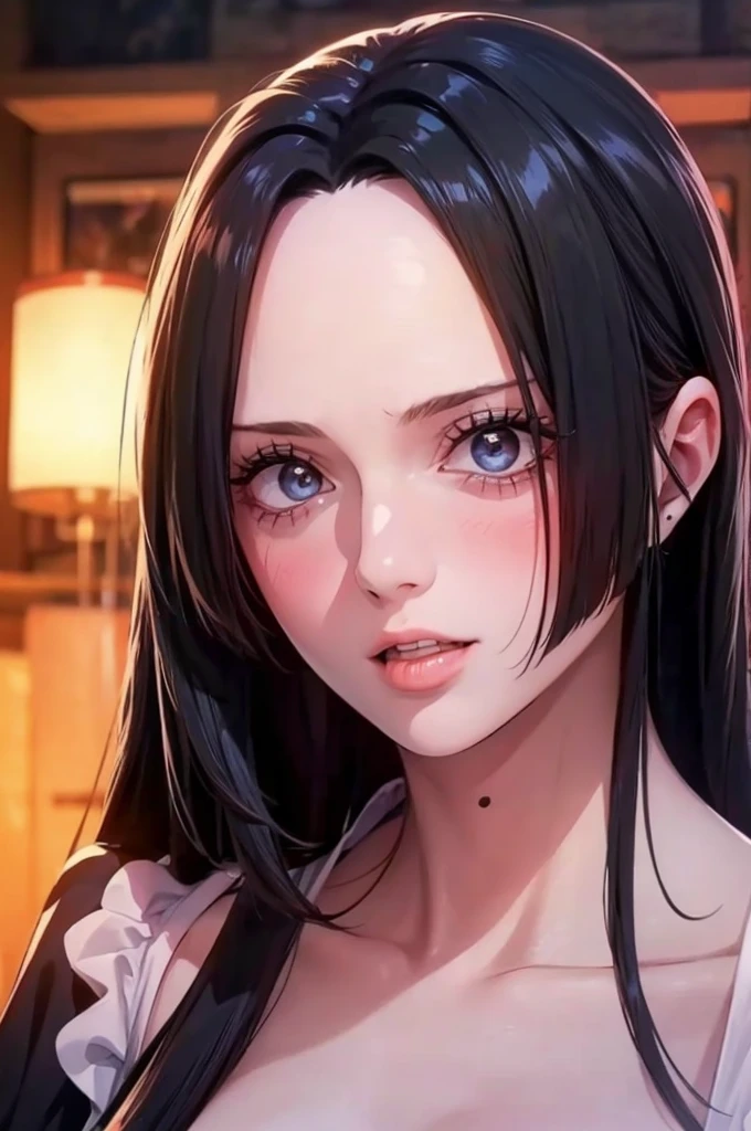 beautiful girl with realistic black eyes, pale skin, mid-length black hair, perfect face, perfect eyes, wearing coat, highly detailed, comprehensive cinematic, digital painting, 8k, cinematic lighting, best quality, highres, detailed work, post-processing, perfect result, hyper realistic