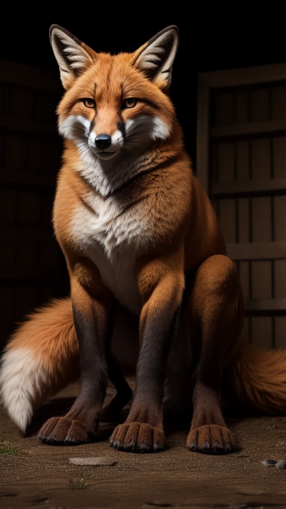 Feral Fox male Muscular