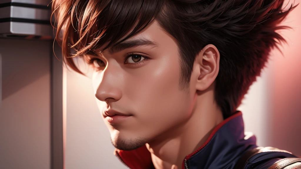 (masterpiece, best quality:1.2), solo, Outstanding profile picture, masterpiece, drawn very accurately, beautifu androi 18, reliable guy, world savior, simple design, best image, 8K, beautiful eyes.