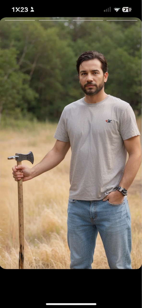 Make him a bigger ax