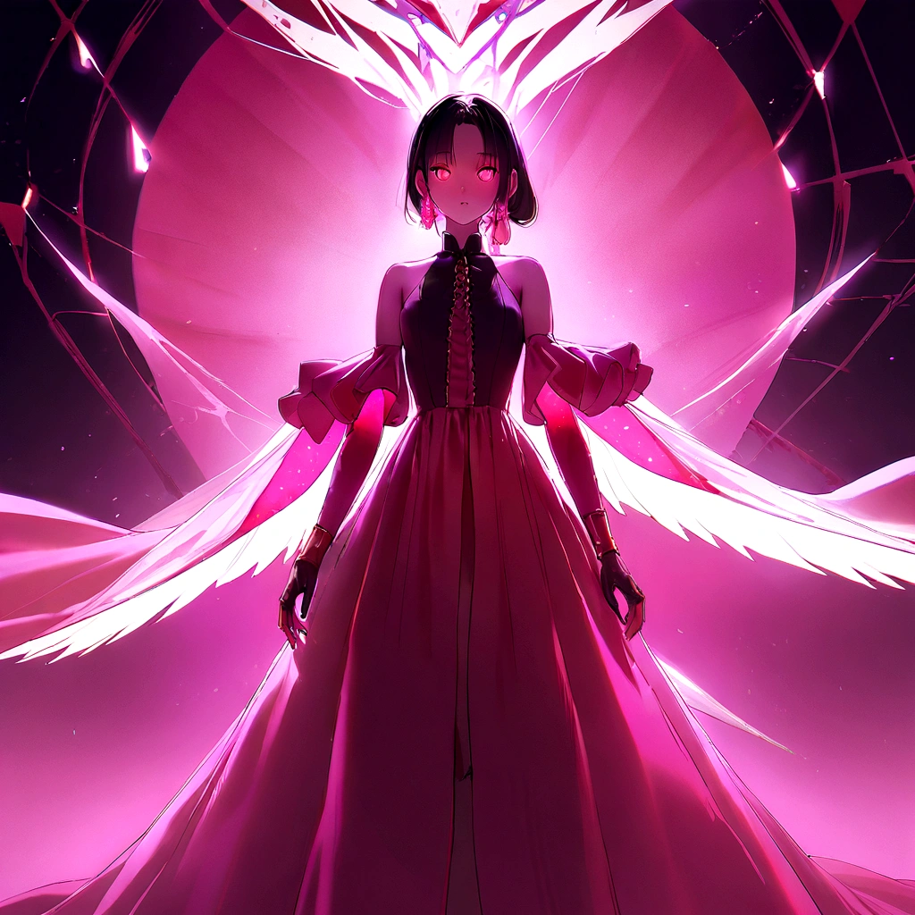 Xxglow torch beam spotlight rim lighting kung fu fury neon glowing eyes shrooms synth color textile fold costume design full length fashion photography spicollective magazine 35mm vogue behance beautiful bizarre, Volumetric lighting, Attention to detail, The subtle details, Perfectly sharp, High resolution, Hyper Real - Style Raw -ar 4:5-c 50-v 6.0