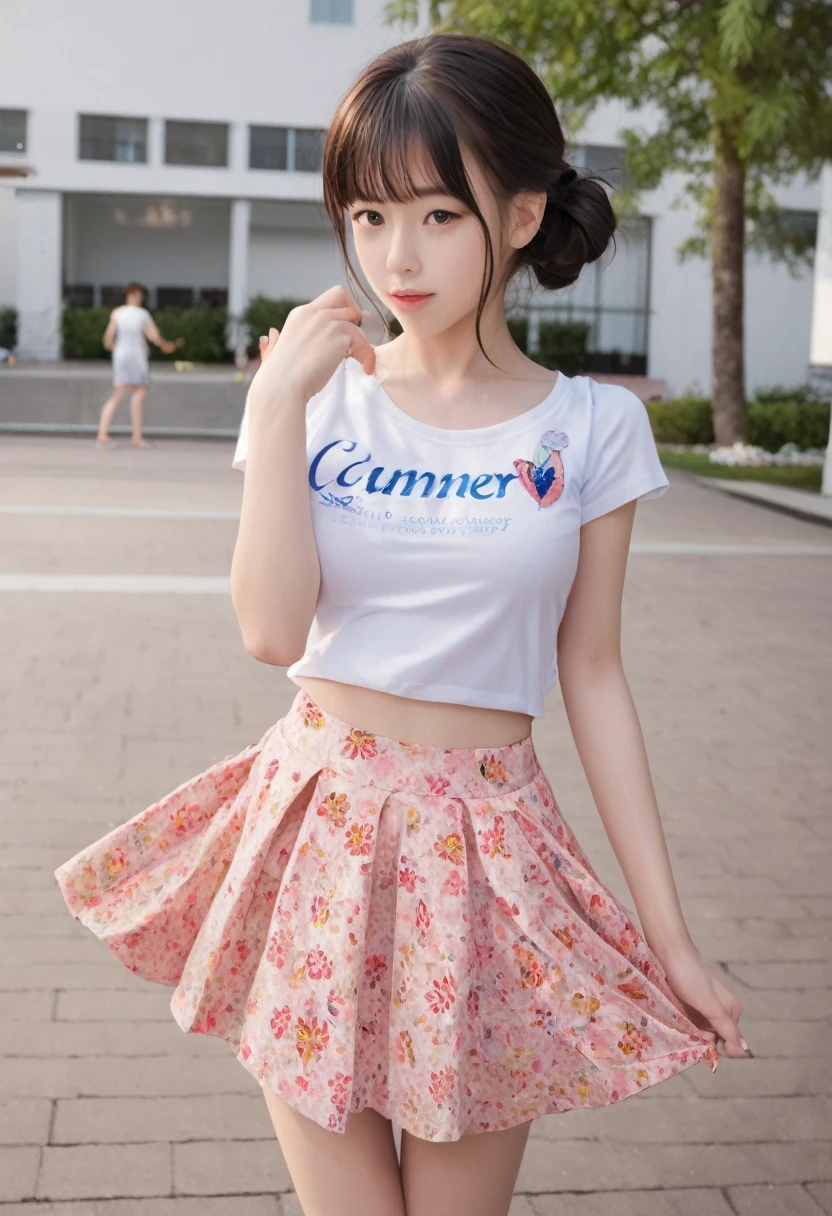 Summer clothes,Pull up your skirt