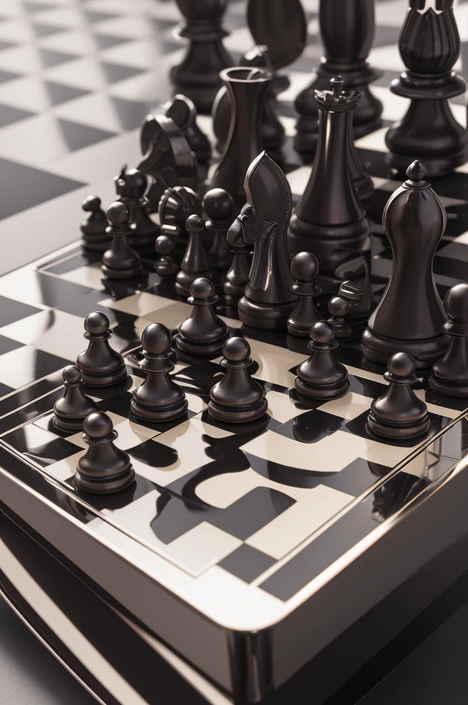chess pieces 4k