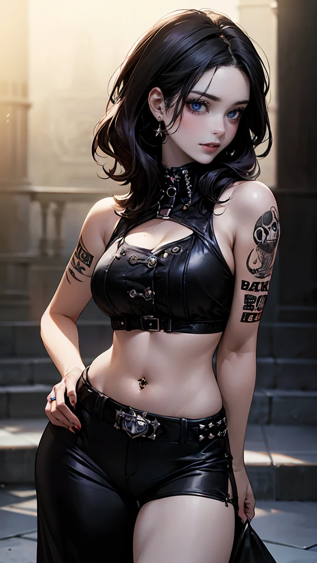 Angry Face, BDSM,slave,Rubber,Black Corset,Bondage,Collar,NSFW,((Best Quality, 8k, Masterpiece:2))), Crisp Focus: 1.2、(Layer Cut, Big:1.3),Beautiful Woman with Perfect Figure: 2、Slender Abs:2、Wet Body:1.6、Highly Detailed Face and Skin Texture、Detailed Eyes、Double Eyelids,cool beauty,tall woman,short hair,black hair,Precisely expresses details such as face and skin texture,beautiful eye, double eyelid,delicate skin,slender body shape,alone,(medium breasts:1.8),(beautiful tattoo:1.6)