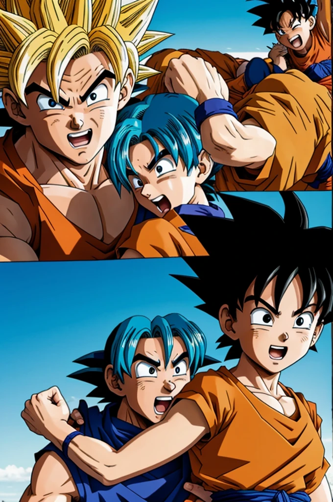 Goku making love to Bulma