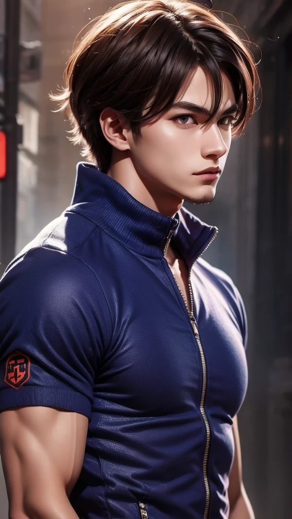 (masterpiece, best quality:1.2), solo, Outstanding profile picture, masterpiece, drawn very accurately, beautifu androi 18, reliable guy, world savior, simple design, best image, 8K, beautiful eyes.