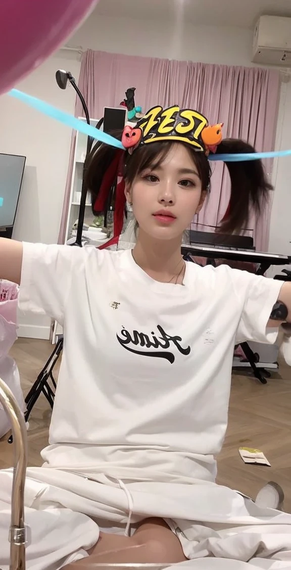 one pretty woman,perfect body figure,Side Body,The upper part of the body,cabelos preto e longos,Wear a pendant,at the kitchen,wearing apron,highly detailed face and skin,Delicate skin,Detailed eyes,double eyelid,best qualtiy,8K,tmasterpiece