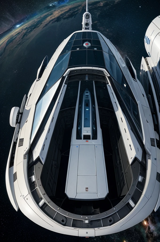 ((best quality)), ((masterpiece)), (detailed), perfect future space ship